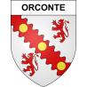 Stickers coat of arms Orconte adhesive sticker