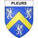 Pleurs Sticker wappen, gelsenkirchen, augsburg, klebender aufkleber