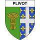 Plivot 51 ville sticker blason écusson autocollant adhésif