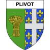 Plivot 51 ville sticker blason écusson autocollant adhésif