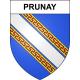 Prunay 51 ville sticker blason écusson autocollant adhésif