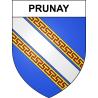 Adesivi stemma Prunay adesivo