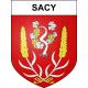 Sacy Sticker wappen, gelsenkirchen, augsburg, klebender aufkleber