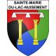 Stickers coat of arms Sainte-Marie-du-Lac-Nuisement adhesive sticker