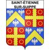 Stickers coat of arms Saint-Étienne-sur-Suippe adhesive sticker