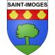 Saint-Imoges 51 ville sticker blason écusson autocollant adhésif