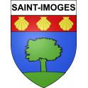 Saint-Imoges 51 ville sticker blason écusson autocollant adhésif