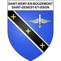 Adesivi stemma Saint-Remy-en-Bouzemont-Saint-Genest-et-Isson adesivo
