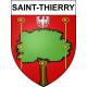 Saint-Thierry 51 ville sticker blason écusson autocollant adhésif