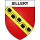 Sillery Sticker wappen, gelsenkirchen, augsburg, klebender aufkleber