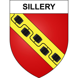 Adesivi stemma Sillery adesivo
