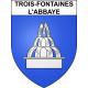Adesivi stemma Trois-Fontaines-l'Abbaye adesivo