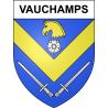 Stickers coat of arms Vauchamps adhesive sticker