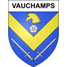 Vauchamps Sticker wappen, gelsenkirchen, augsburg, klebender aufkleber
