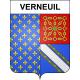 Stickers coat of arms Verneuil adhesive sticker