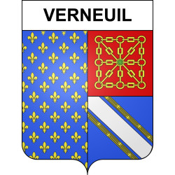 Adesivi stemma Verneuil adesivo