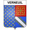 Adesivi stemma Verneuil adesivo