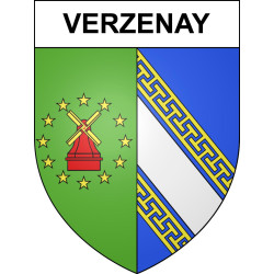 Adesivi stemma Verzenay adesivo