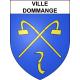 Adesivi stemma Ville-Dommange adesivo