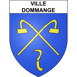 Stickers coat of arms Ville-Dommange adhesive sticker