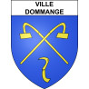 Adesivi stemma Ville-Dommange adesivo