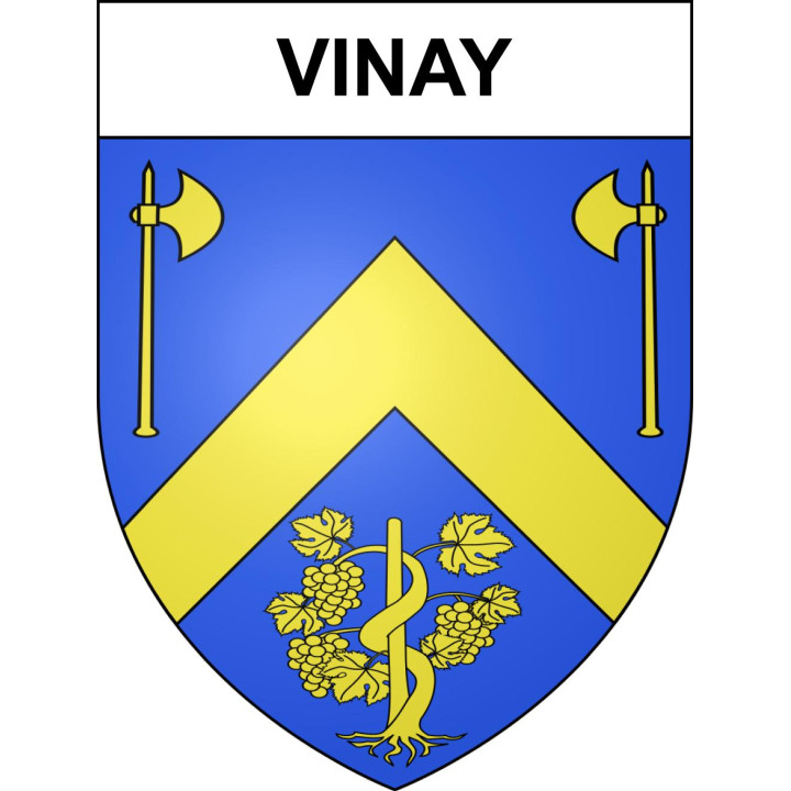 Vinay Sticker wappen, gelsenkirchen, augsburg, klebender aufkleber