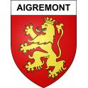 Stickers coat of arms Aigremont adhesive sticker
