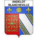 Andelot-Blancheville 52 ville sticker blason écusson autocollant adhésif