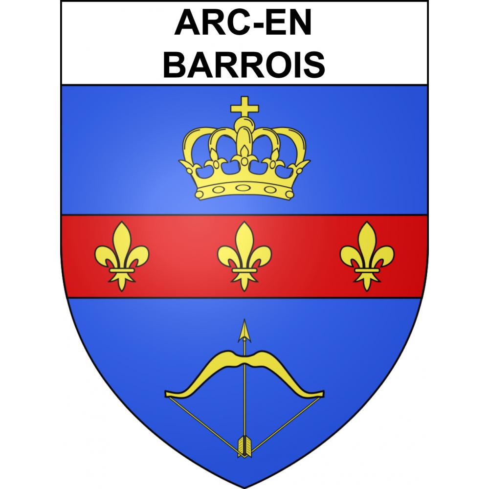 Adesivi stemma Arc-en-Barrois adesivo