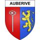 Stickers coat of arms Auberive adhesive sticker