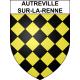 Autreville-sur-la-Renne 52 ville sticker blason écusson autocollant adhésif