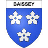 Stickers coat of arms Baissey adhesive sticker