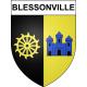Blessonville 52 ville sticker blason écusson autocollant adhésif