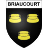 Briaucourt Sticker wappen, gelsenkirchen, augsburg, klebender aufkleber