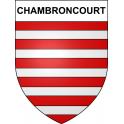Adesivi stemma Chambroncourt adesivo