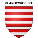 Chambroncourt 52 ville sticker blason écusson autocollant adhésif