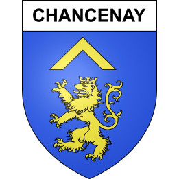Chancenay 52 ville sticker blason écusson autocollant adhésif