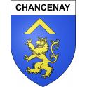 Chancenay 52 ville sticker blason écusson autocollant adhésif