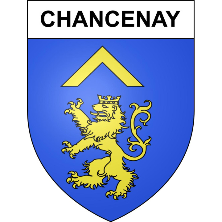 Chancenay Sticker wappen, gelsenkirchen, augsburg, klebender aufkleber