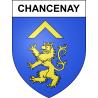 Stickers coat of arms Chancenay adhesive sticker