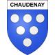 Chaudenay 52 ville sticker blason écusson autocollant adhésif
