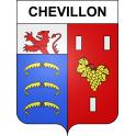 Pegatinas escudo de armas de Chevillon adhesivo de la etiqueta engomada