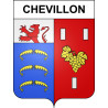 Stickers coat of arms Chevillon adhesive sticker