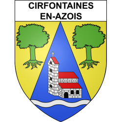 Adesivi stemma Cirfontaines-en-Azois adesivo