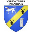 Stickers coat of arms Cirfontaines-en-Ornois adhesive sticker