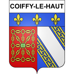 Coiffy-le-Haut Sticker wappen, gelsenkirchen, augsburg, klebender aufkleber