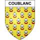 Coublanc 52 ville sticker blason écusson autocollant adhésif