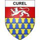 Curel 52 ville sticker blason écusson autocollant adhésif