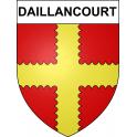 Stickers coat of arms Daillancourt adhesive sticker