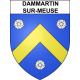 Dammartin-sur-Meuse 52 ville sticker blason écusson autocollant adhésif